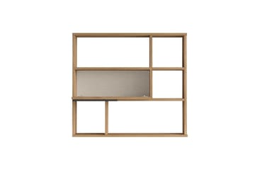 Liyakat Vegghylle 90,1 cm - Valnøtt - Oppbevaring - Hylle - Vegghylle