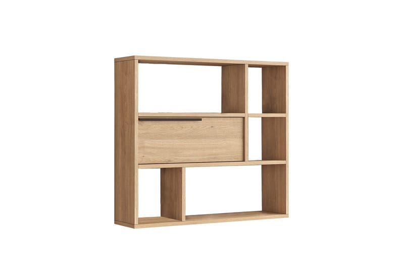 Liyakat Vegghylle 90,1 cm - Valnøtt - Oppbevaring - Hylle - Vegghylle