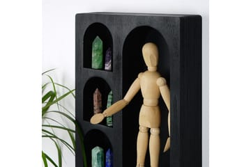 Masatane Vegghylle 26 cm - Svart - Oppbevaring - Hylle - Vegghylle