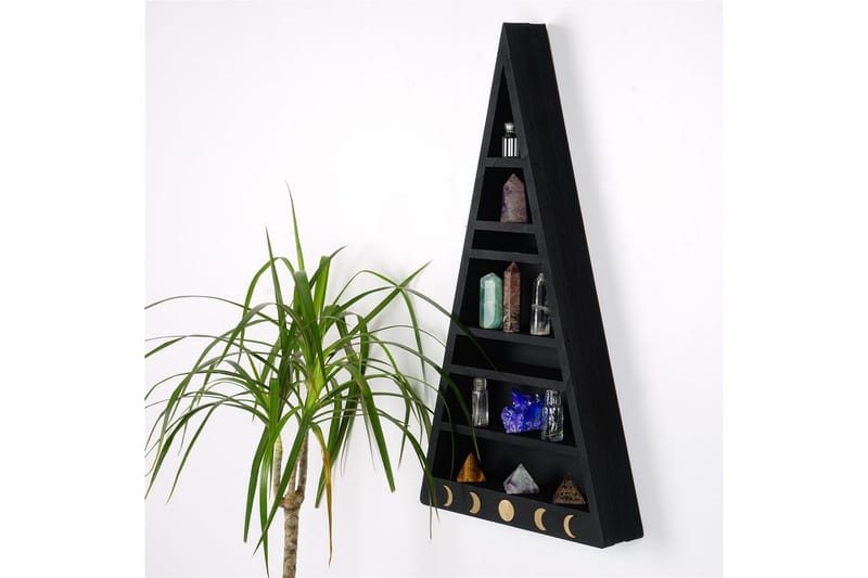 Masatane Vegghylle 26 cm - Svart - Oppbevaring - Hylle - Vegghylle
