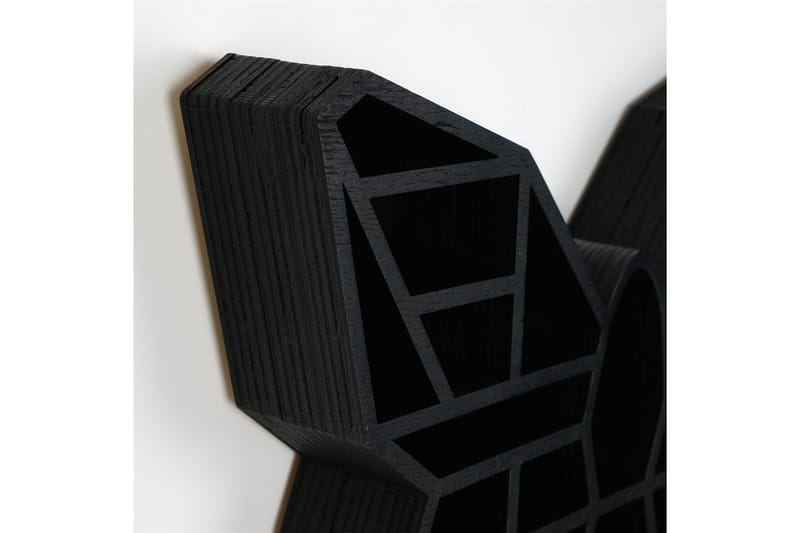 Masatane Vegghylle 27 cm - Svart - Oppbevaring - Hylle - Vegghylle