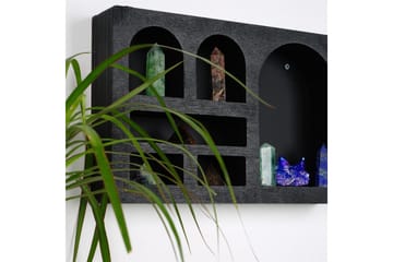 Masatane Vegghylle 35 cm - Svart - Oppbevaring - Hylle - Vegghylle