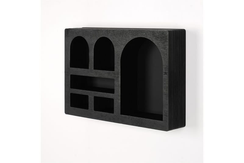 Masatane Vegghylle 35 cm - Svart - Oppbevaring - Hylle - Vegghylle