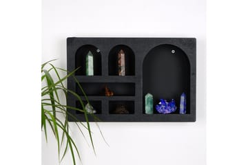 Masatane Vegghylle 35 cm - Svart - Oppbevaring - Hylle - Vegghylle