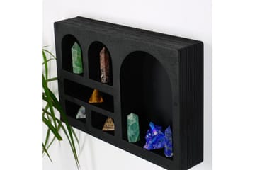 Masatane Vegghylle 35 cm - Svart - Oppbevaring - Hylle - Vegghylle