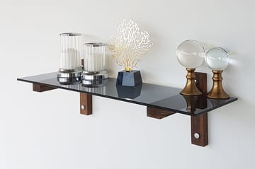 Michaelchristop Vegghylle 85 cm - Valnøtt - Oppbevaring - Hylle - Vegghylle