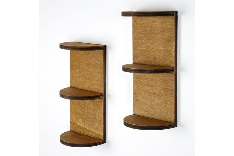 Nagaji Vegghylle 30 cm, Valnøtt