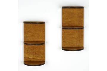 Nagaji Vegghylle 30 cm - Valnøtt - Oppbevaring - Hylle - Vegghylle