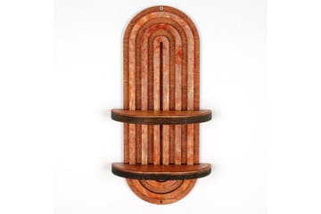 Nagaji Vegghylle 40 cm - Rosa - Oppbevaring - Hylle - Vegghylle