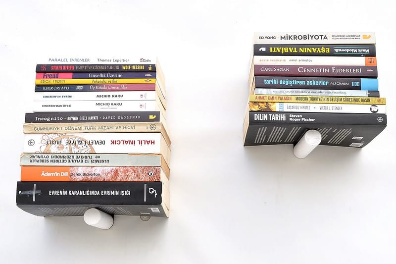 Noke Vegghylle 21 cm - Svart / Hvit - Oppbevaring - Hylle - Vegghylle