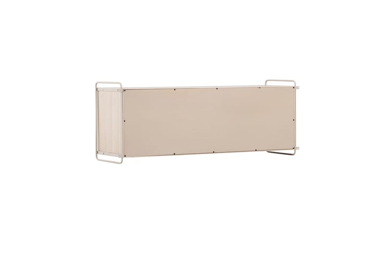 Paris Vegghylle 122x35 cm Hvit - Oppbevaring - Hylle