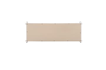 Paris Vegghylle 122x35 cm Hvit - Oppbevaring - Hylle