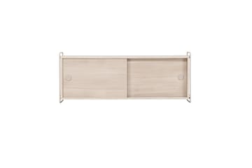 Paris Vegghylle 122x35 cm Hvit - Oppbevaring - Hylle