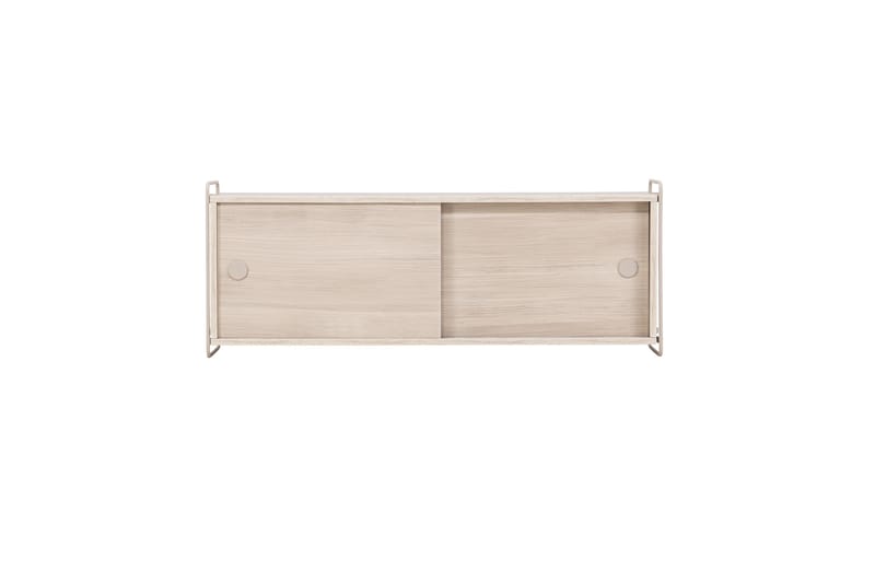 Paris Vegghylle 122x35 cm Hvit - Oppbevaring - Hylle