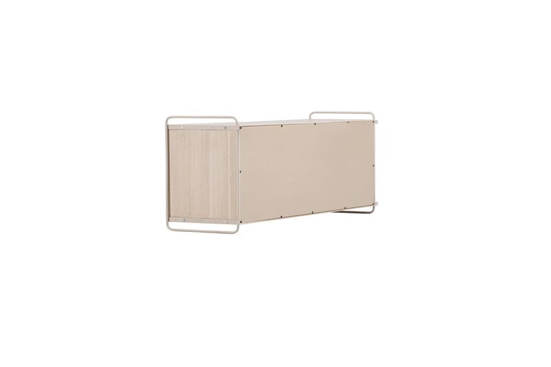 Paris Vegghylle 122x35 cm Hvit - Oppbevaring - Hylle