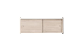 Paris Vegghylle 122x35 cm Hvit - Oppbevaring - Hylle - Vegghylle