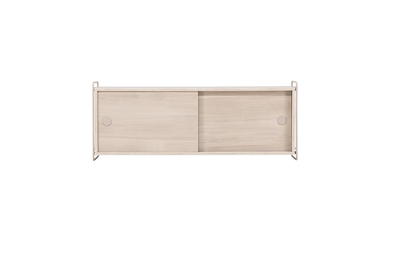 Paris Vegghylle 122x35 cm Hvit - Oppbevaring - Hylle - Vegghylle