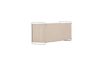 Paris Vegghylle 122x35 cm Hvit - Oppbevaring - Hylle - Vegghylle