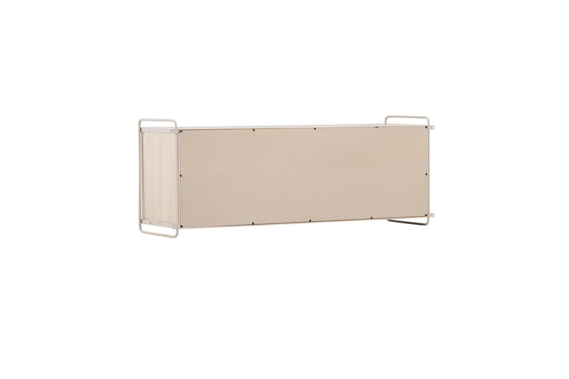 Paris Vegghylle 122x35 cm Hvit - Oppbevaring - Hylle - Vegghylle