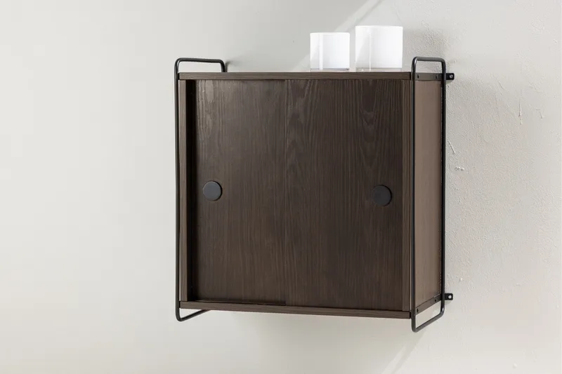 Paris Vegghylle 60x35 cm - Brun - Oppbevaring - Hylle