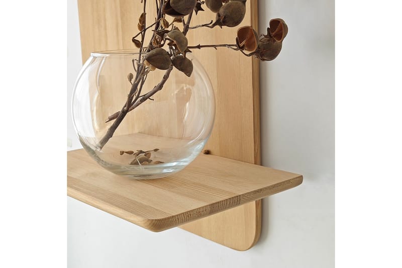 Pictou Vegghylle 66 cm - Eik - Oppbevaring - Hylle - Vegghylle