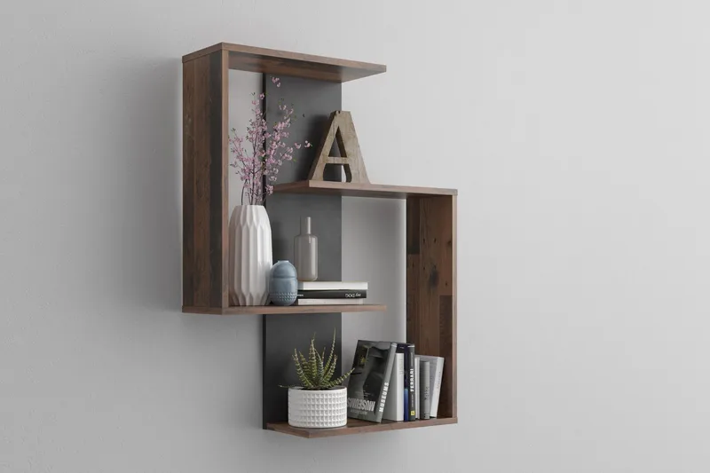 Prabhat Vegghylle 44 cm, Brun