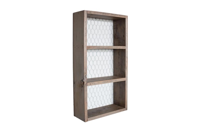 Pukkuri Vegghylle 30 cm, Brun