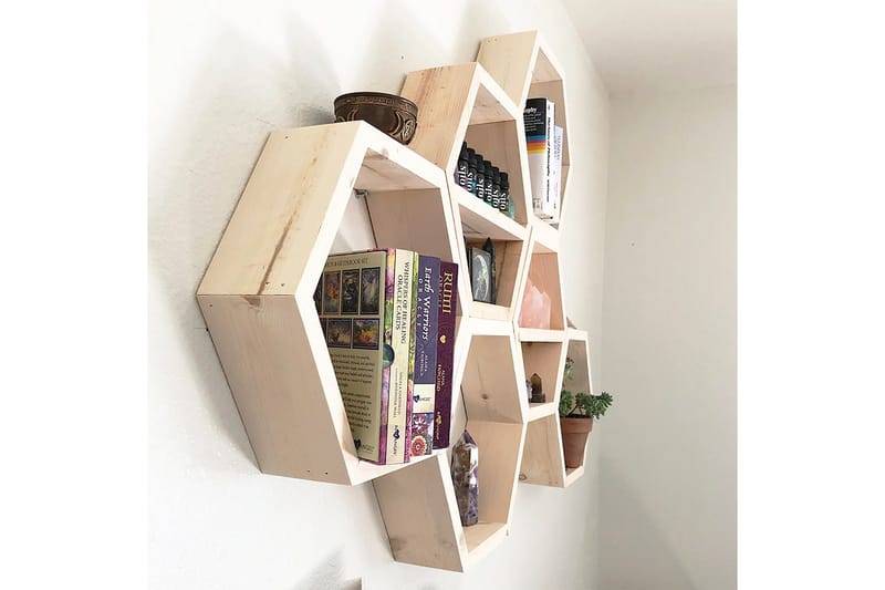 Pukkuri Vegghylle 42 cm - Brun - Oppbevaring - Hylle - Vegghylle