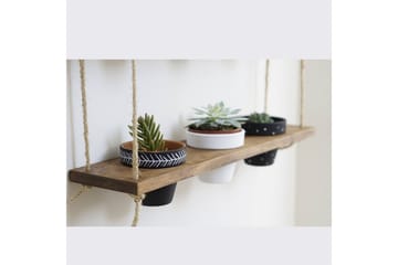 Pukkuri Vegghylle 60 cm - Brun - Oppbevaring - Hylle - Vegghylle