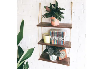 Pukkuri Vegghylle 60 cm - Brun - Oppbevaring - Hylle - Vegghylle