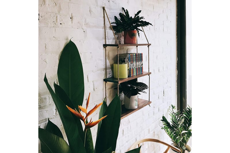 Pukkuri Vegghylle 60 cm - Brun - Oppbevaring - Hylle - Vegghylle