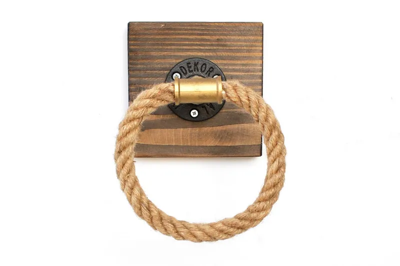 Pukkuri Veggoppheng 14 cm - Brun - Oppbevaring - Hylle - Vegghylle