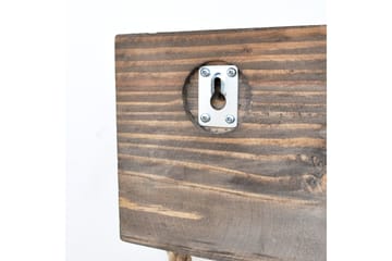 Pukkuri Veggoppheng 14 cm - Brun - Interiør - Baderomsinnredning - Håndklehengere