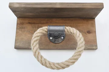 Pukkuri Veggoppheng 30 cm - Brun - Oppbevaring - Hylle - Vegghylle