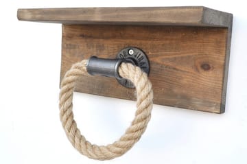 Pukkuri Veggoppheng 30 cm - Brun - Oppbevaring - Hylle - Vegghylle