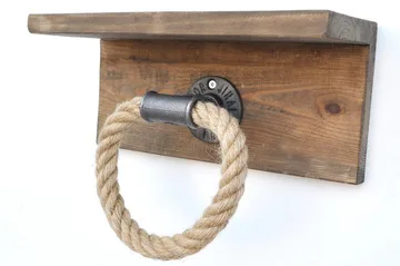 Pukkuri Veggoppheng 30 cm - Brun - Oppbevaring - Hylle - Vegghylle