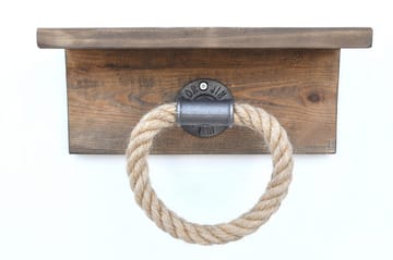 Pukkuri Veggoppheng 30 cm - Brun - Oppbevaring - Hylle - Vegghylle