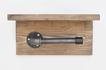 Pukkuri Papirholder 30 cm - Brun/Svart - Interiør - Baderomsinnredning - Toalettrullholdere