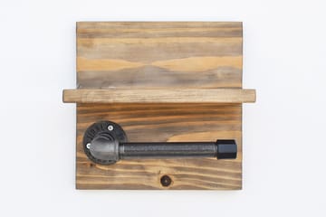 Pukkuri Papirholder 14 cm - Brun/Svart - Interiør - Baderomsinnredning - Toalettrullholdere