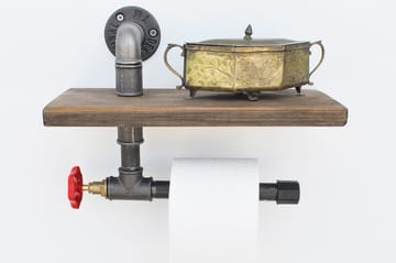 Pukkuri Papirholder 31 cm - Brun/Svart - Servering & borddekking - Kjøkkenprodukter