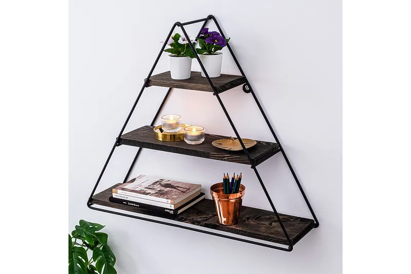 Raceme Vegghylle 60x15 cm 3 Hyller - Oppbevaring - Hylle - Vegghylle