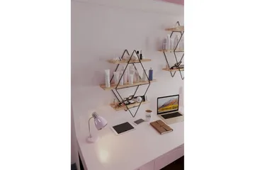 Rambabu Vegghylle 70 cm - Gull/Svart - Oppbevaring - Hylle - Vegghylle