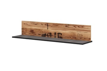 Rathmore Vegghylle 110x22 cm - Grå - Oppbevaring - Hylle - Vegghylle