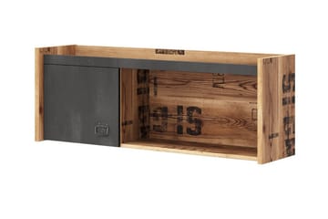 Rathmore Vegghylle 110x28 cm - Grå - Oppbevaring - Hylle - Vegghylle