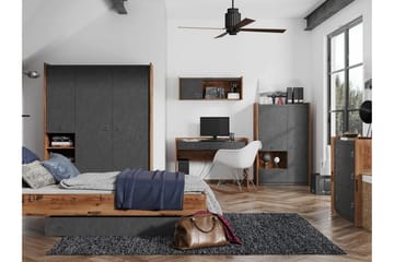 Rathmore Vegghylle 110x28 cm - Grå - Oppbevaring - Hylle - Vegghylle