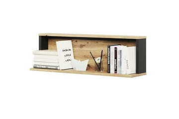 Rathmore Vegghylle 92x22 cm - Svart - Oppbevaring - Hylle - Vegghylle