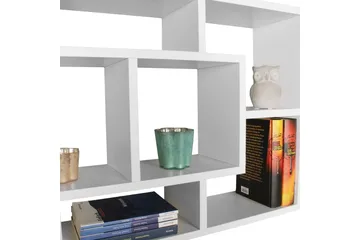 Rhosgoch Vegghylle - Hvit - Oppbevaring - Hylle - Vegghylle