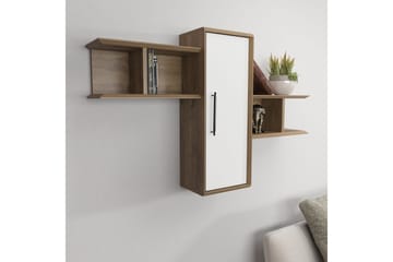 Rinorea Vegghylle 118,6x51,8 cm - Brun - Oppbevaring - Hylle - Vegghylle