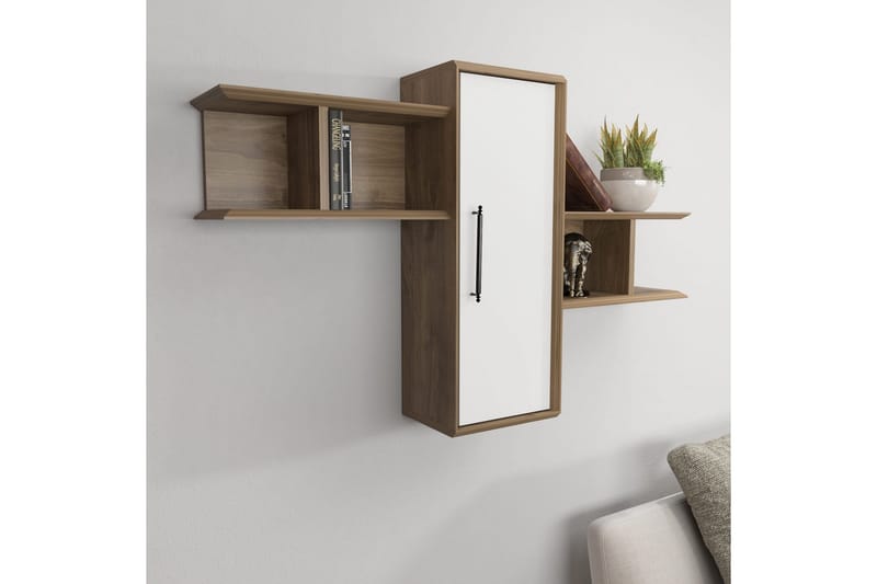 Rinorea Vegghylle 118,6x51,8 cm - Brun - Oppbevaring - Hylle - Vegghylle