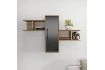 Rinorea Vegghylle 118,6x51,8 cm - Brun - Oppbevaring - Hylle - Vegghylle